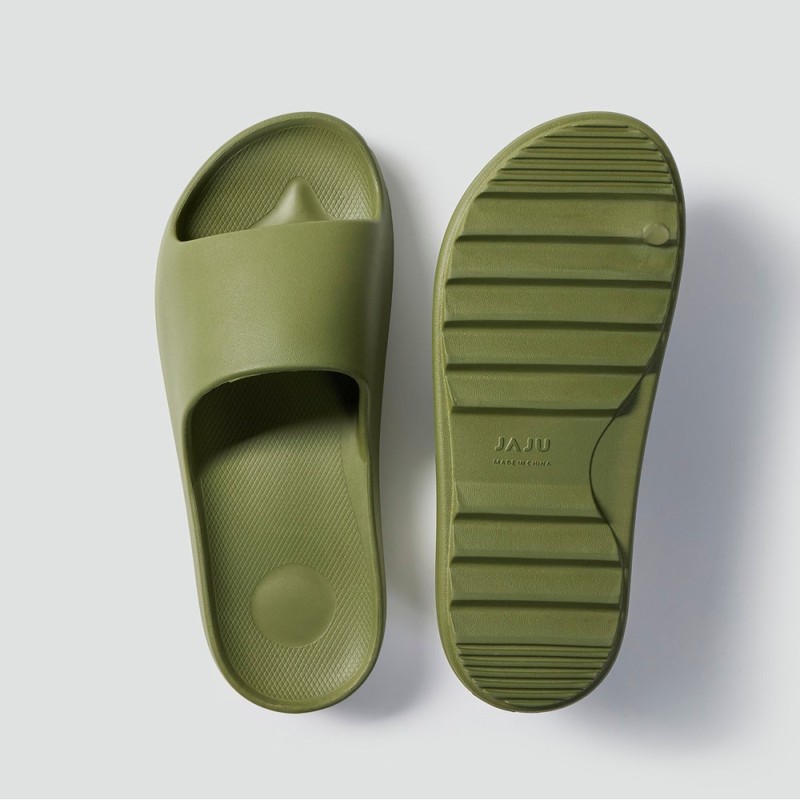 JAJU [JAJU] Platform Multi-purpose Shoes 250-270mm Khaki