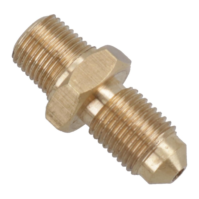AB Tools Brass Hydraulic Brake Pipe Adapter Connector Joiner 1/8