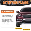 Front License Plate Holder No-Drill License Plate Bracket Mount Anti-Theft