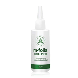 M-FOLIA Psoriasis Scalp Oil Specially Formulated to Treat Hair and Scalp for Symptoms of Psoriasis and Eczema using Mahonia Aquifolium Extract and Special Blend of Essential Oils