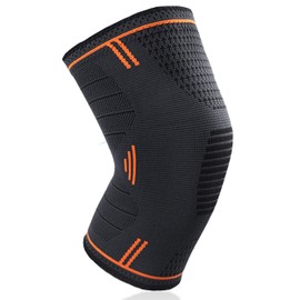 BoarCroc BoarHXju-S S Knee Supporter, Pain, Sports, Climbing, Heat Retention, Joints, Ligaments, Muscle Protection, Breathable, Stretchy, Injury Prevention, For Left and Right Use, Unisex, Size Selection, 1 Piece