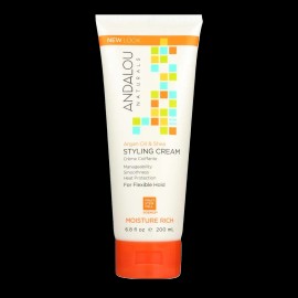 Andalou Naturals Styling Cream Moisture Rich Argan Oil & Shea 200mL