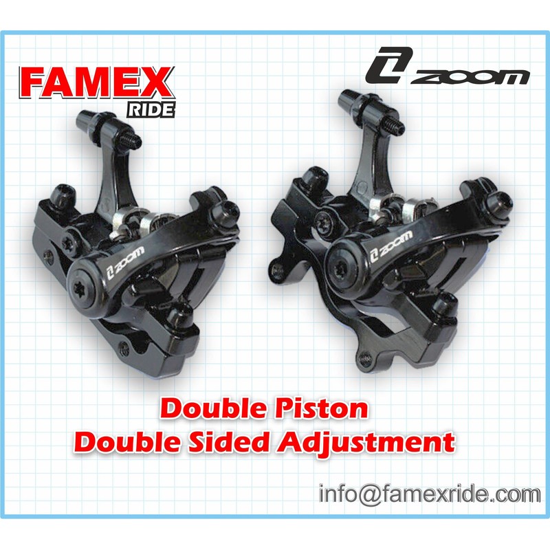 ZOOM MTB Bike Mechanical Disc Brake Calliper Front & Rear