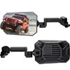 JOYTUTUS Mirrors Doors Off Compatible with 2018-2023 Wrangler JL/JLU &