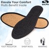 SULPO 2 Pairs of Winter Insoles - Soft, Warm Insoles,