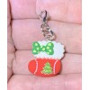 Christmas Stocking Charm Zipper Pull & Keychain Add On Clip!!