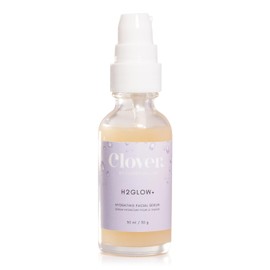 Clover H2Glow+ Hydrating Antioxidant Serum | Deep Moisturizing Anti-Aging Facial Serum | Hydrate Layers of Dry Skin, Plump, and Smooth Fine Lines | Cruelty-Free & Vegan - 30ml