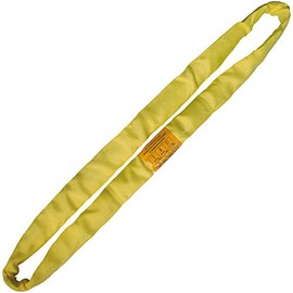 Yellow 10' Endless Round Lifting Sling Spanset Heavy Duty Polyester Capacity 16800 LBS