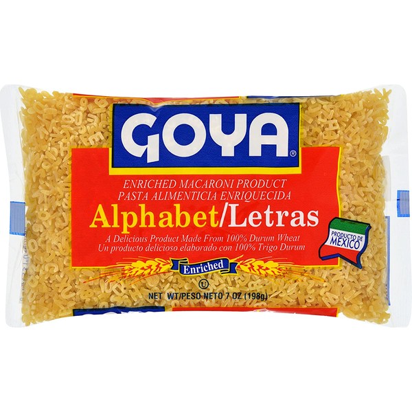 Goya Alphabet Pasta, 7 Ounce