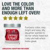 Punky Vermillion Red Semi Permanent Conditioning Hair Color, Vegan, PPD