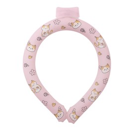 ANKROYU Cooling Neck Wrap PCM Ice Cold Feeling Collar for Outdoor Activities and Summer Heat Relief Lightweight Portable Design (Blue) (Pink)