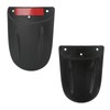 Motorcycle Front Mudguard Extension, ABS Front Extender Mudguard Guard Replacement