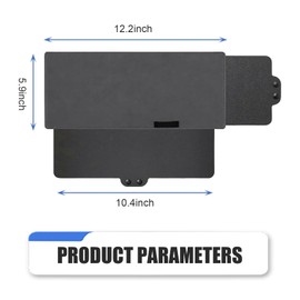 Car Visor Extender Sun Blocker, Waterproof Car Sun Visor with Side Sunshade, Anti-glare Visor for Safe Driving (Black)