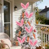 Sozize 12Pcs Easter Tree Decorations Bunny Ears and Carrots Set