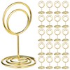 GeeRic Table Number Holders 20 Pcs Place Card Holders, Wire