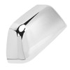 Mirror Cover Cap Plated Silver Rear View Mirror Cover Cap