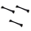 Sosoport 3sets Sturdy Stainless Steel Fishing Line for Lure Leader