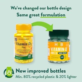 Holland & Barrett Vitamin D3 400 I.U. 10ug 240 Tablets
