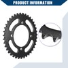 Hihaha 420 Pitch 39 Tooth Motorcycle Chain Sprocket/Rear / 76mm