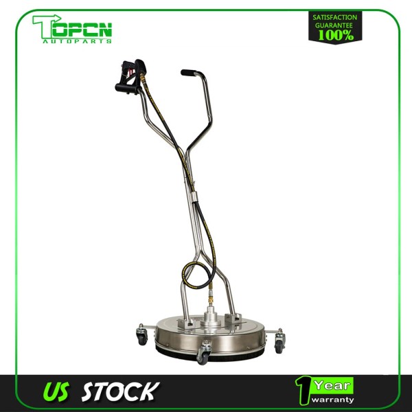 carpartsst 20'' Pressure Washer Surface Cleaner 4500PSI Power Washer Dual