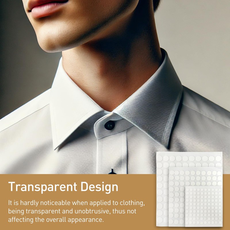 Collar Stays for Men - No Metal, No Magnets, Just