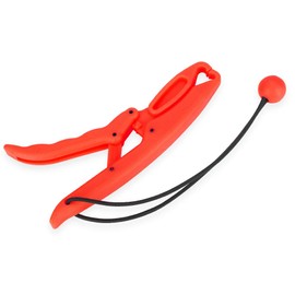 VGEBY1 Fish Lip Grip, Fish Gripper Holder Tool Fishing Tackle Tools for Fishing Lip(Red-S)
