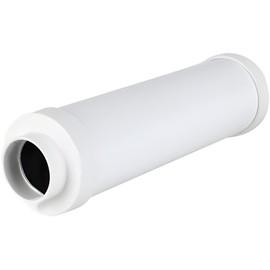 Generic Universal Muffler for Central Vacuum Systems, White