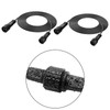 CAMANTU 2Pin Extension Cable 10FT, IP68 Waterproof Extension Lead 16AWG