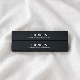 The Saem Cover Perfection Concealer Pencil 1+1 No. 1.0 Clear Beige / 더샘 커버 퍼펙션 컨실러 펜슬 1+1 1.0호 클리어 베이지