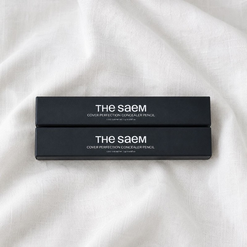 The Saem Cover Perfection Concealer Pencil 1+1 No. 1.0 Clear