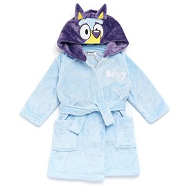 Bluey Dressing Gown for Kids | Hooded Bathrobe for Girls and Boys | Nightwear for Children and Toddlers