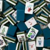 Luxury Custom Blue Singapore Mahjong Thick 4-Layer Acrylic Portable Home
