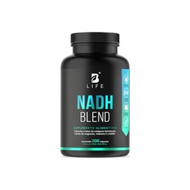 B Life NADH 200 Cpsulas  200 Das de Consumo  6 Veces Ms Producto vs Otros  Nicotinamida Potenciada con Magnesio y Colgeno  Antioxidante NAD Blend.    