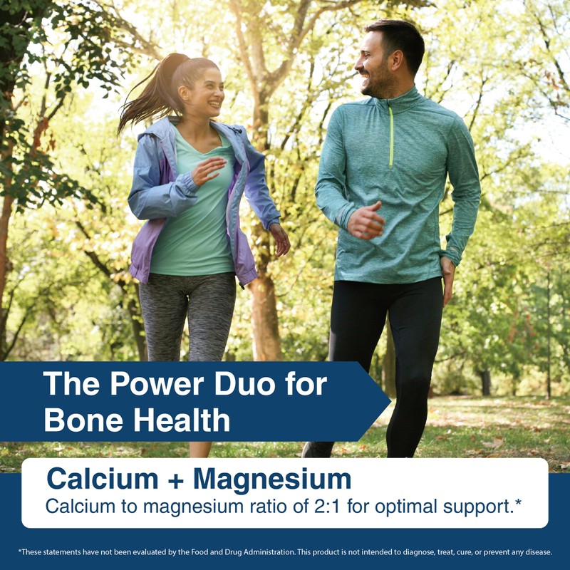 Calcium 800 mg, Highly Absorbable Bone Support with Magnesium, Vitamin