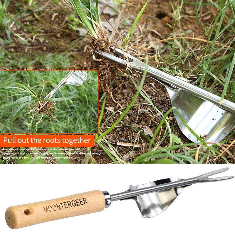 TDDL Hand Weeder Tool Garden Weed Tool 2 Pieces Manual