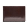 FOSSIL Benedict Front Wallet Bifold Claret Red