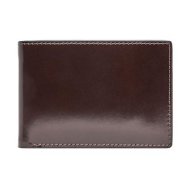 FOSSIL Benedict Front Wallet Bifold Claret Red