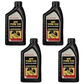 Genuine OEM Set of 4 Quarts ATF Auto Transmission Fluid T-IV For Toyota Lexus