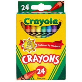 Crayola Crayons 24 Colors (Pack of 4)