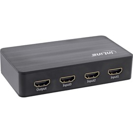 InLine® HDMI Switch, 3-Way, 4K2K@60Hz, HDCP 2.2