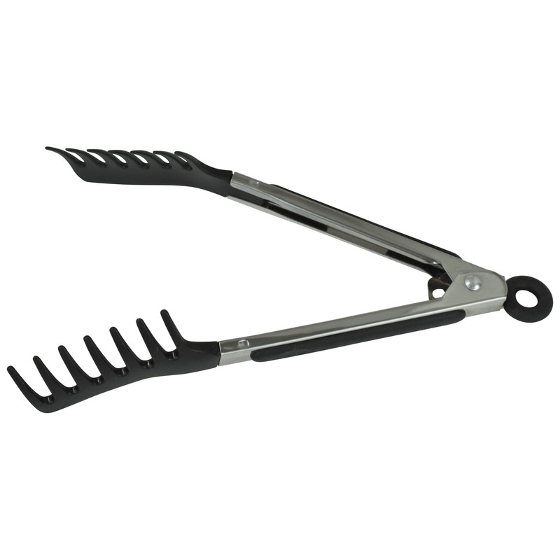 R&M International 96923 Mini 8" Fork Tong with Locking Handle
