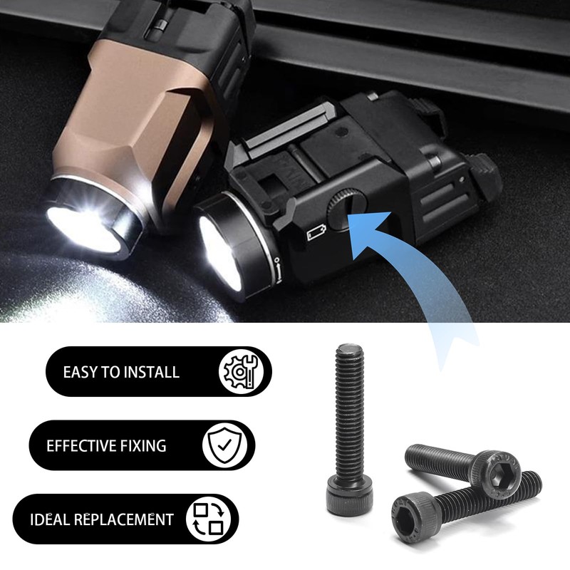 2 PCS Streamlight Replacement Parts, TLR Screw Kit, Screw Kit