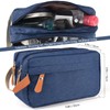 CaCTOUR Travel Toiletry Bag for Men, N-Blue, Classical