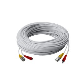Lorex RG59 Power Accessory Cable, High Performance BNC Video Cable for Security Camera Systems, for Analog HD (CVI/TVI/AHD/MPX) or Analog (CVBS) Surveillance System, 120 feet (36m)