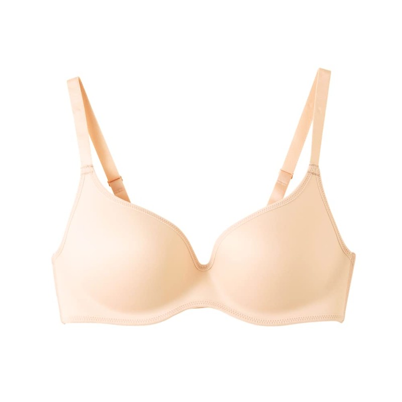 Gunze JB6013H Women's Tuche Future Bra 2.0 Wireless Bra, pale