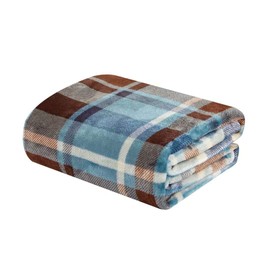 MERRYLIFE Throw Blanket Plaid| Ultra-Plush Soft Colorful Oversized | Decorative Couch Travel Blanket | (50" 60", Greenland)