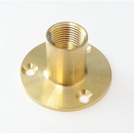 UKDeals Direct® Outdoor 1/2'' Garden Tap, Through Tube, Wall Flange Bracket 1/2", Back Plate Elboe 15mm x 1/2" (Wall Flange Only 1/2")