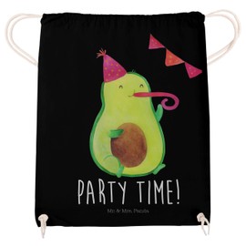 Mr. & Mrs. Panda Avocado Party Time Sports Bag, black