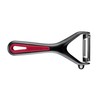 Westmark Gallant Peeler, Plastic/Stainless Steel, Black/Red/Silver