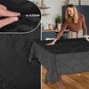 Fabric Tablecloth, Textile Table Linen, Cotton Polyester, Washable, Plain Ornamental